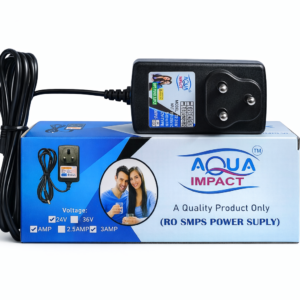Aqua Impact Silver 24V RO SMPS Power Supply | 2.5 AMP Charger Type Adapter