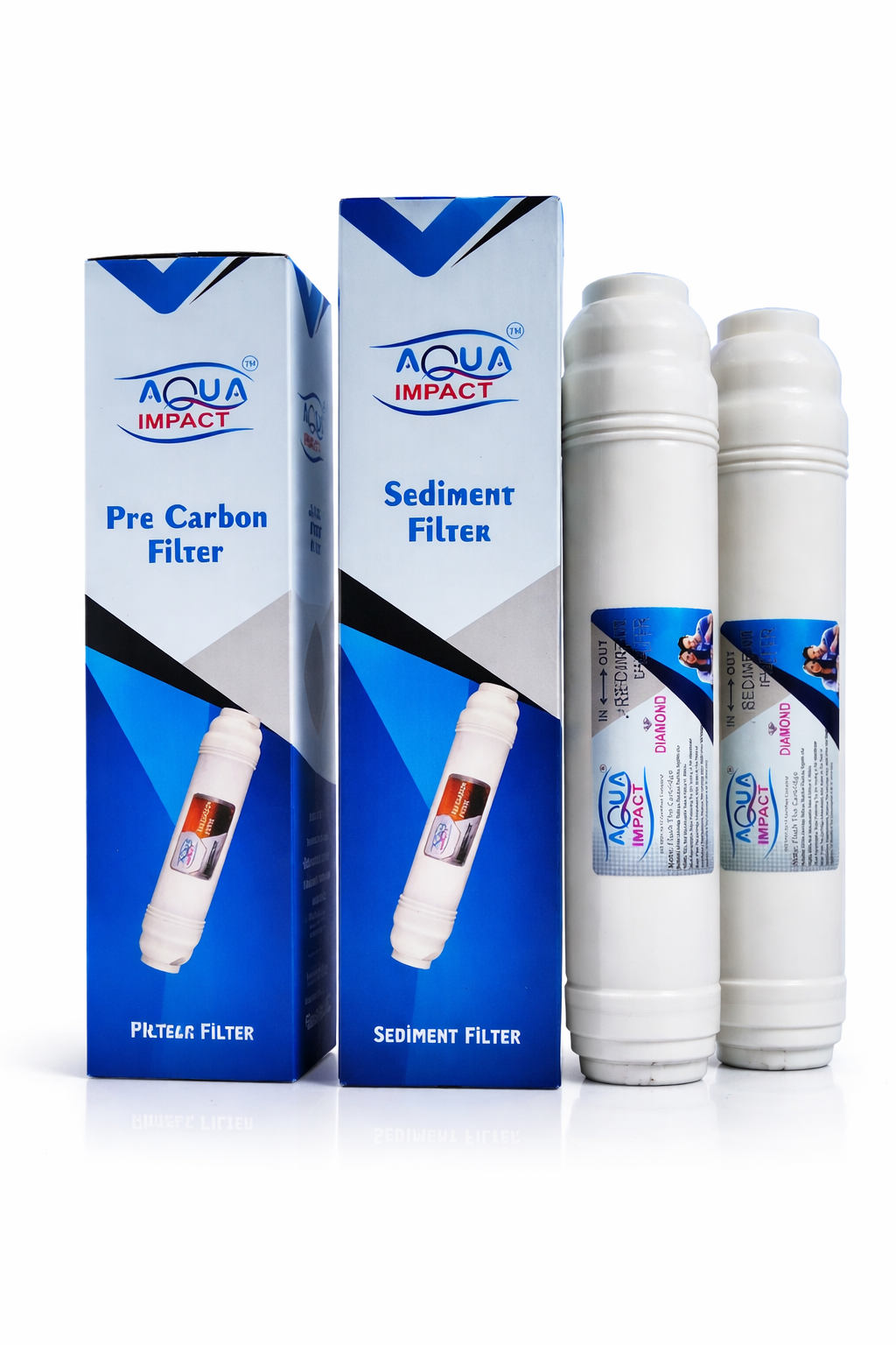 Aqua Impact Diamond Series Filter Combo | Engineered for River Water
