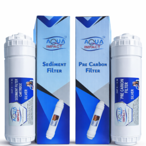 Aqua Impact Silver Series Filter Combo: Sediment & Pre Carbon Cartridges