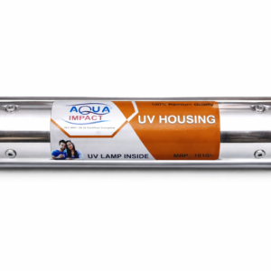 Aqua Impact Premium UV Barrel Housing with Quartz Glass | Stainless Steel